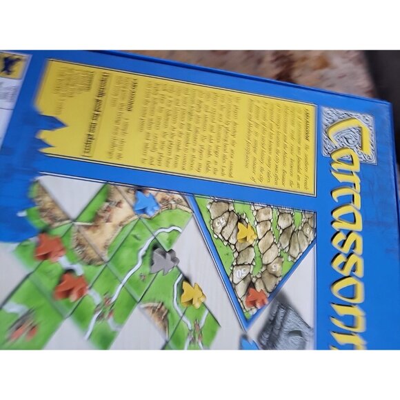 Carcassonne Board Game 2000 Rio Grande Games Complete Strategy Family Fun - Picture 9 of 11